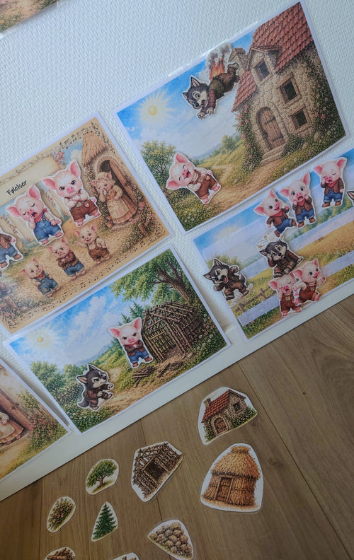 De tre små grise