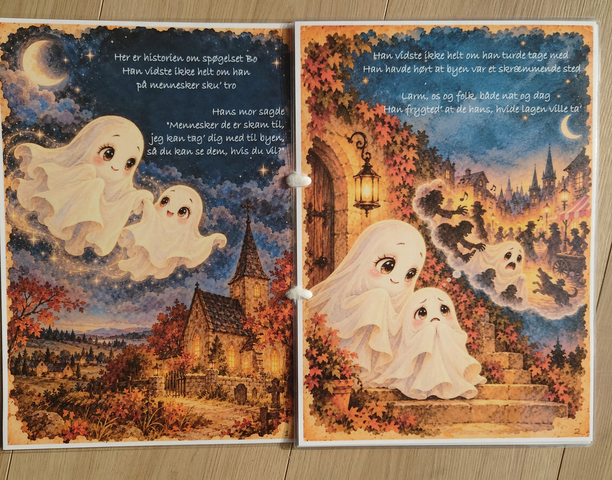 Halloweenpakken - leg, læring og lidt magi, 2-6 år print selv
