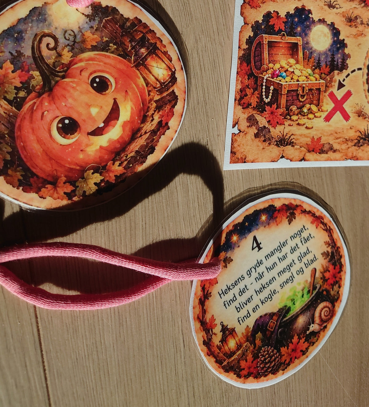 Halloweenpakken - leg, læring og lidt magi, 2-6 år print selv