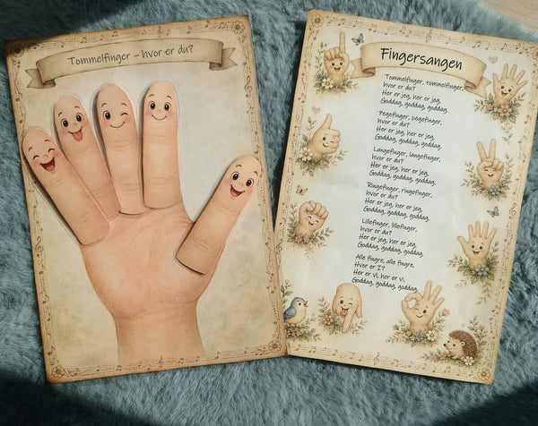 Gratis: Fingersangen, tommelfinger