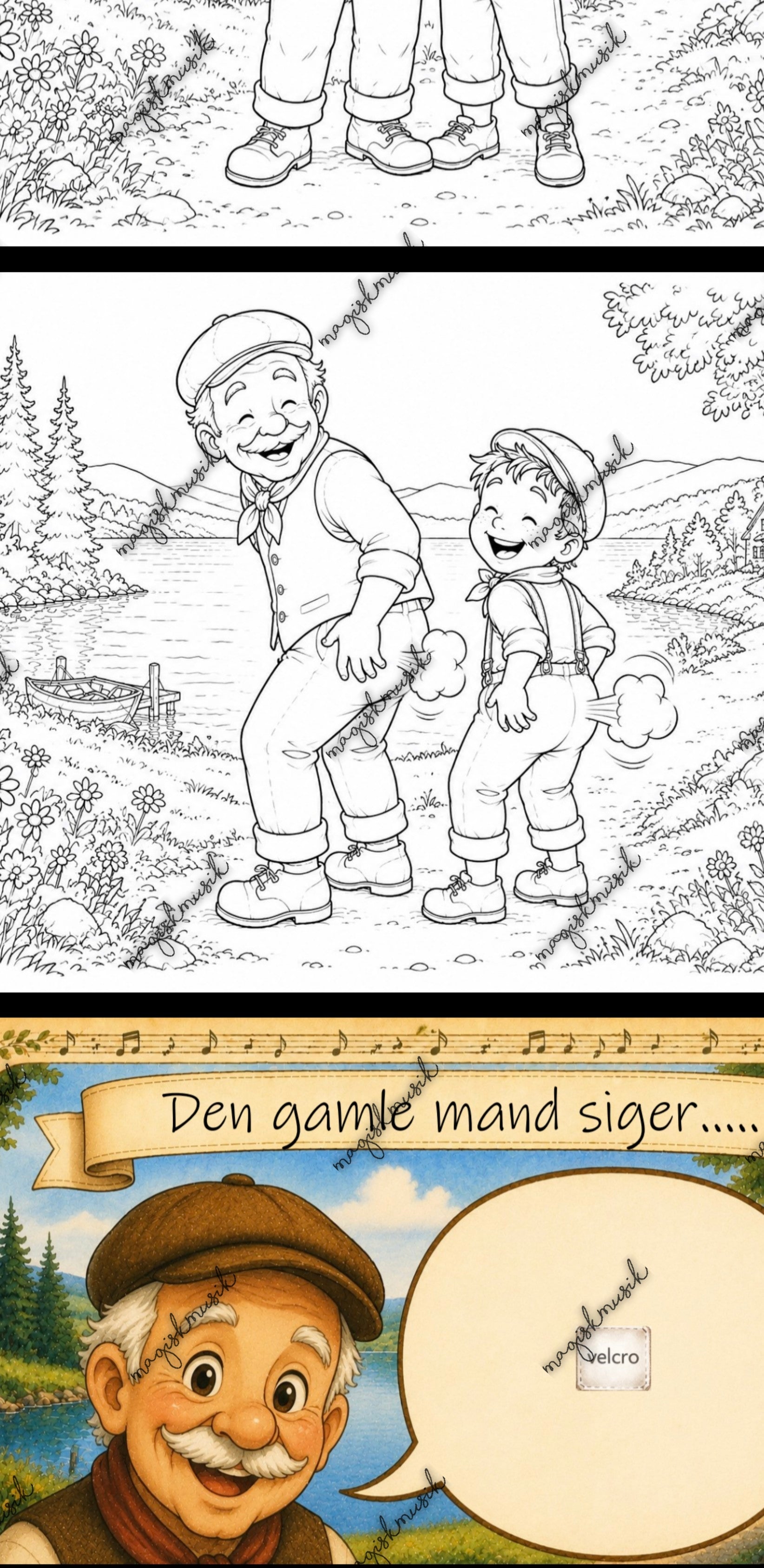 Jeg gik mig over sø og land