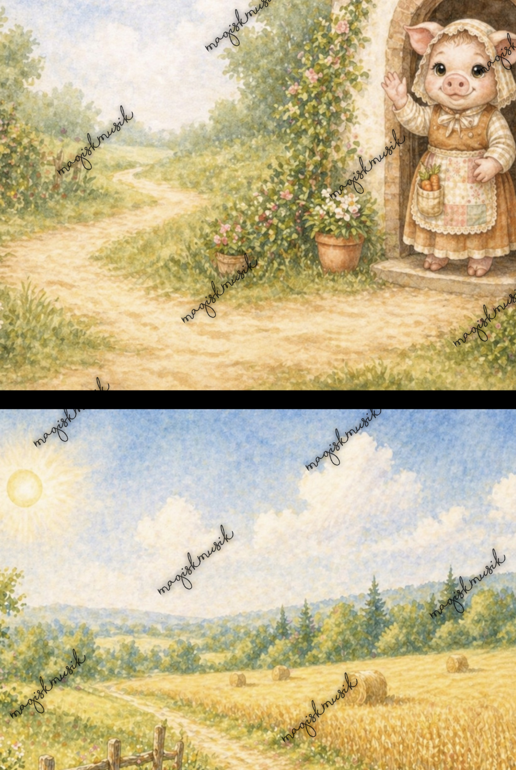 De tre små grise