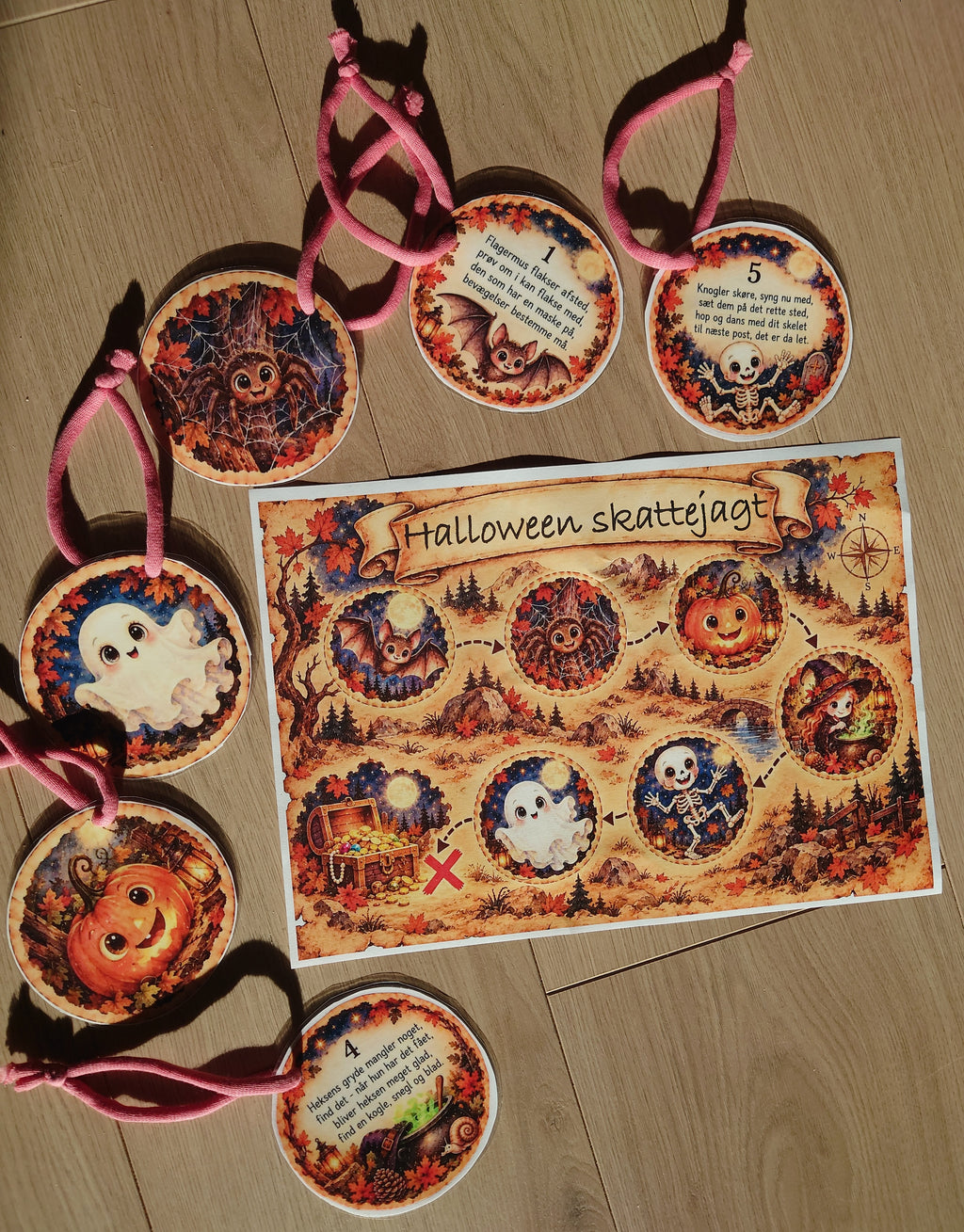 Halloweenpakken - leg, læring og lidt magi, 2-6 år print selv