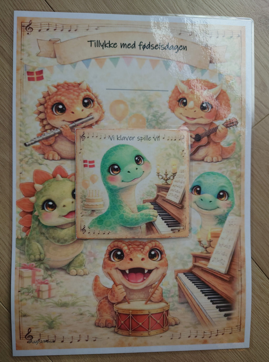 Fødselsdag med dinosaurer