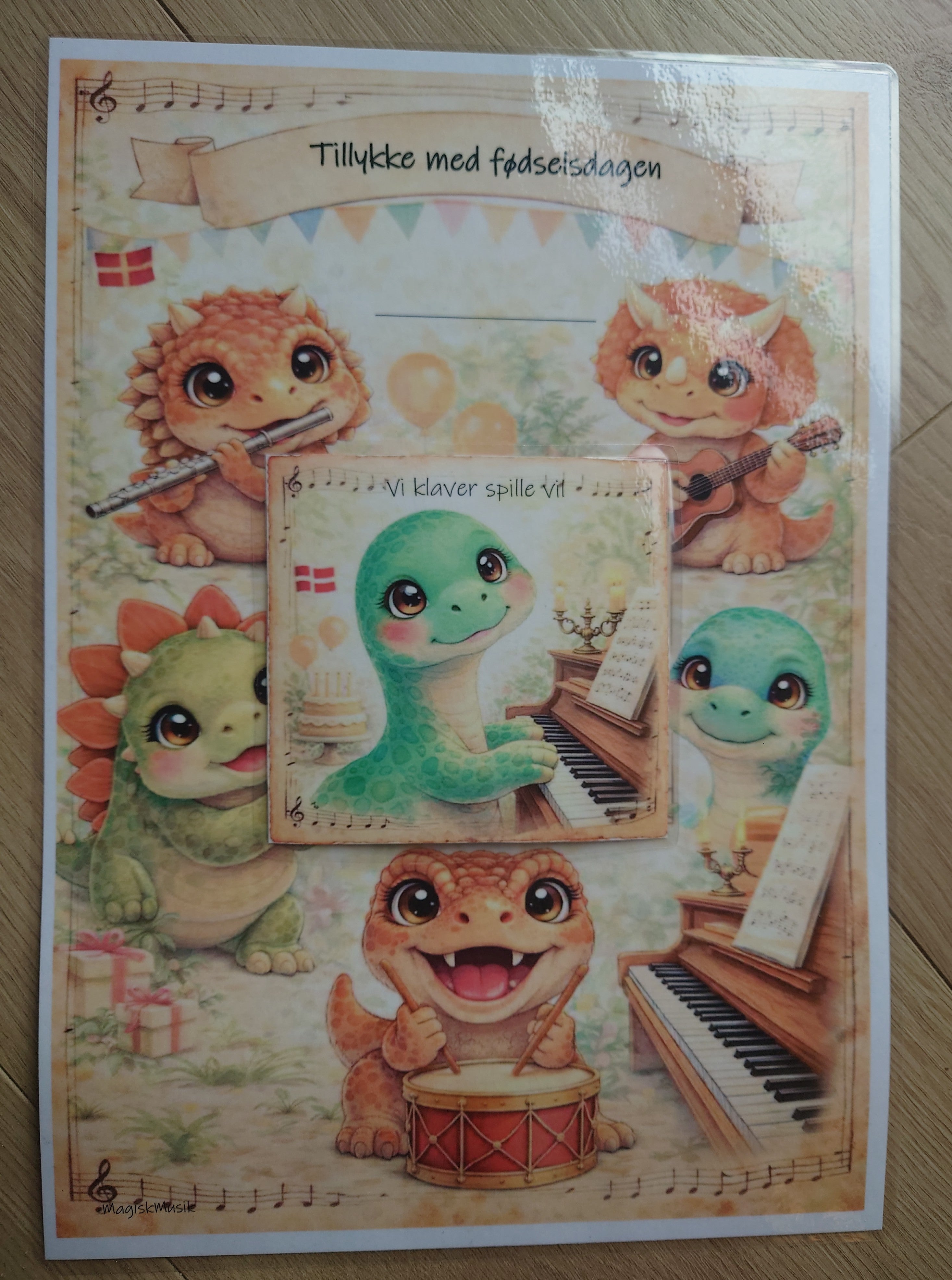 Fødselsdag med dinosaurer