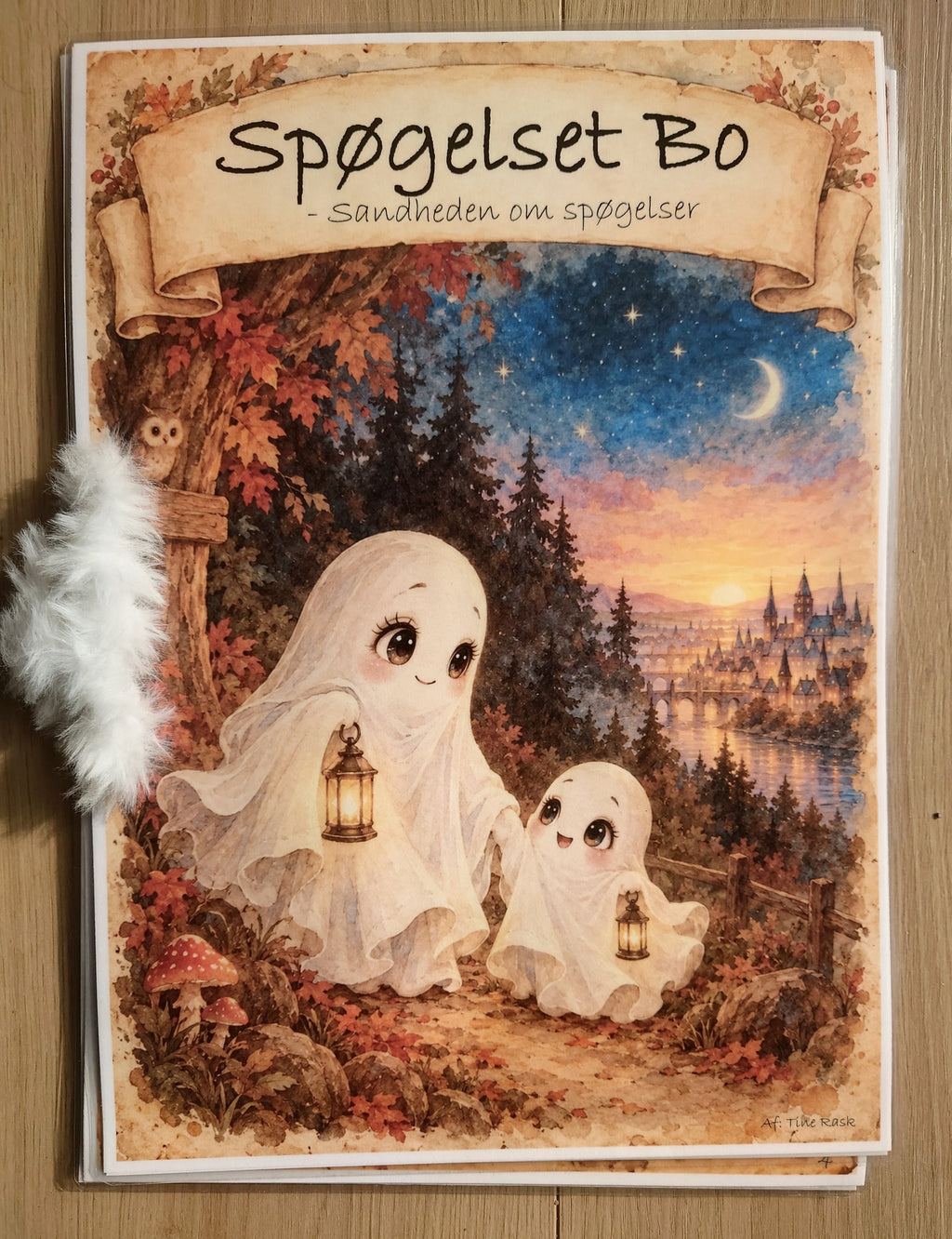 Halloweenpakken - leg, læring og lidt magi, 2-6 år print selv
